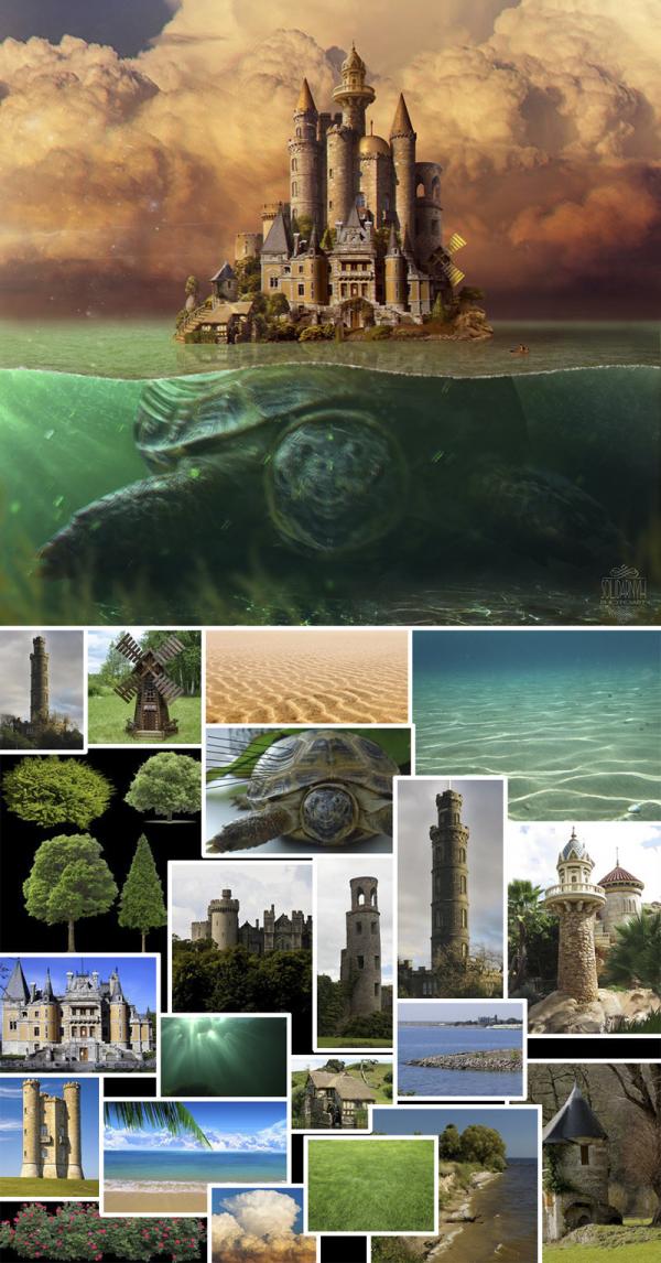 Украинка мастерски создает сказочные сюжеты с помощью Фотошопа (ФОТО)