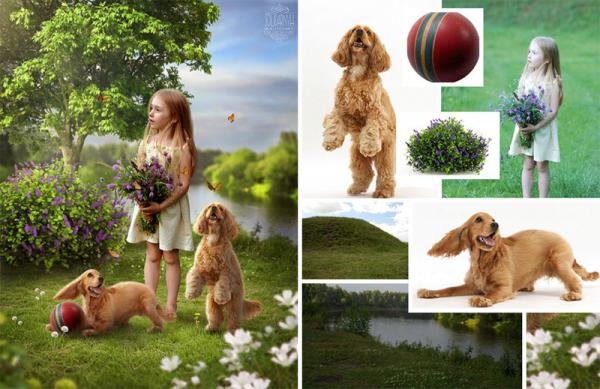 Украинка мастерски создает сказочные сюжеты с помощью Фотошопа (ФОТО)