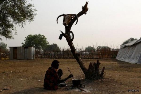 Мир после войны: картины голода в Судане (ФОТО)