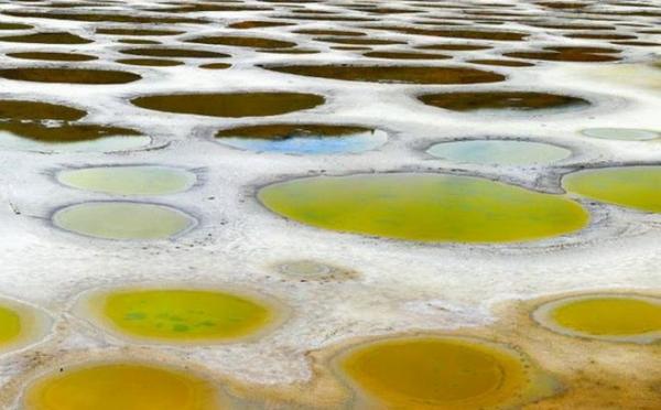 Чудо, сотворенное природой: как выглядит самое необычное озеро в Северной Америке (ФОТО)