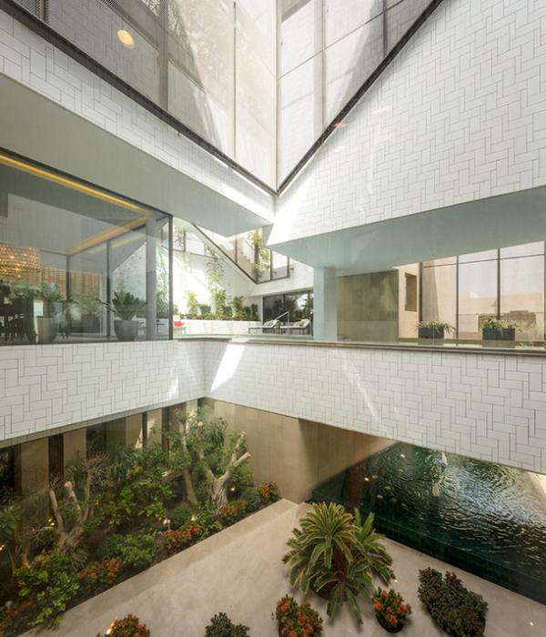 Нестандартный проект современного жилища: “вилла из трех садов” в Кувейте (ФОТО)