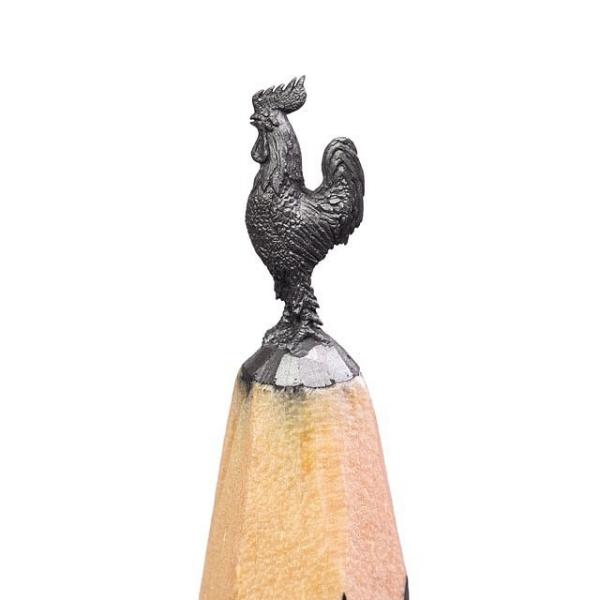 Невероятные шедевры резьбы по карандашным грифелям от Салавата Фидаи (ФОТО)