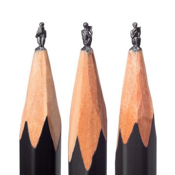 Невероятные шедевры резьбы по карандашным грифелям от Салавата Фидаи (ФОТО)