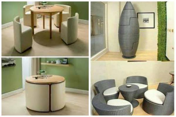 Классные дизайнерские идеи по экономии места (ФОТО) 
