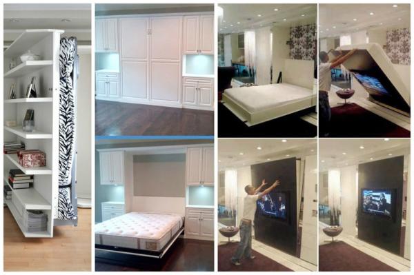 Классные дизайнерские идеи по экономии места (ФОТО) 