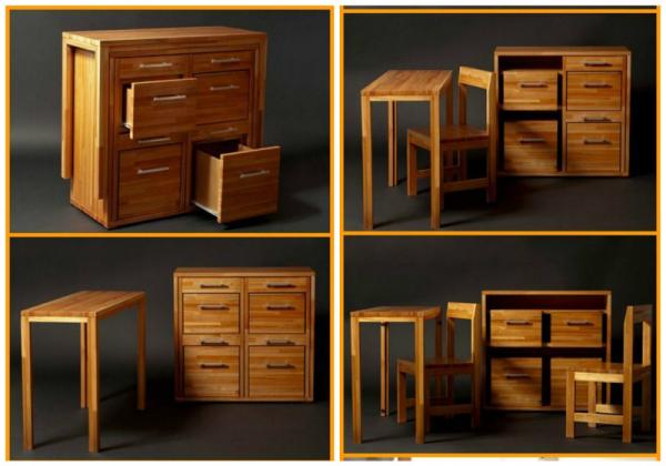 Классные дизайнерские идеи по экономии места (ФОТО) 