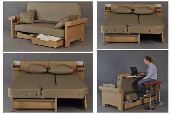 Классные дизайнерские идеи по экономии места (ФОТО) 