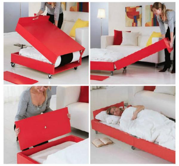 Классные дизайнерские идеи по экономии места (ФОТО) 