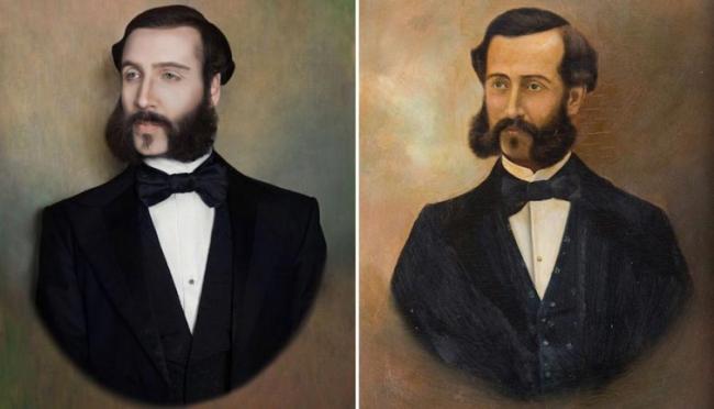 Фотограф воссоздает портреты своих предков в собственных снимках (ФОТО)