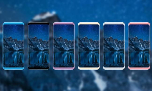 Samsung Galaxy S8 будет представлен в шести цветах (ФОТО)