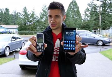 Тест на прочность: Nokia 6 против Nokia 3310 (ВИДЕО)