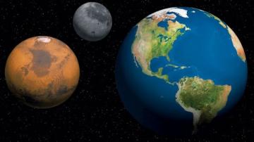 Ученые: Марс и Земля могут столкнуться друг с другом