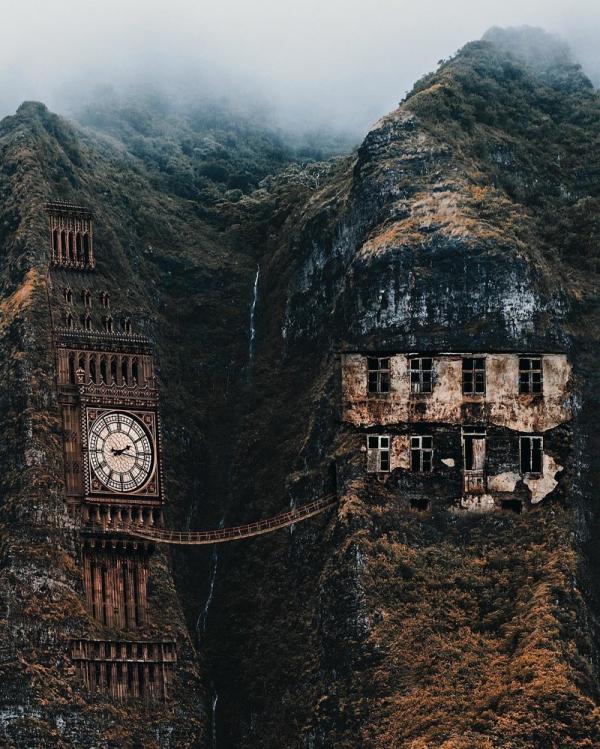 Фантастические цифровые коллажи Хюсейина Шахина (ФОТО)