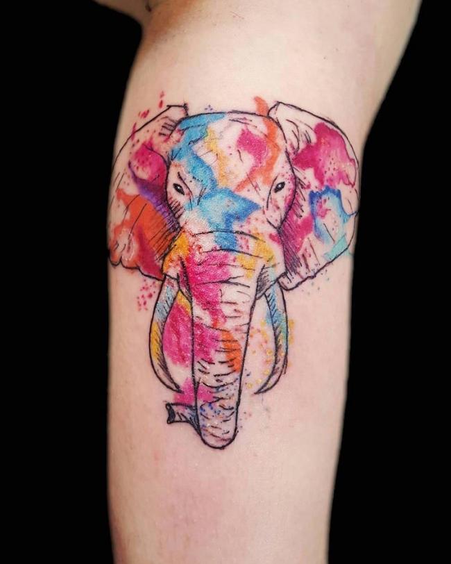 30 акварельных татуировок, которые вдохновляют своей легкостью и красотой (ФОТО)