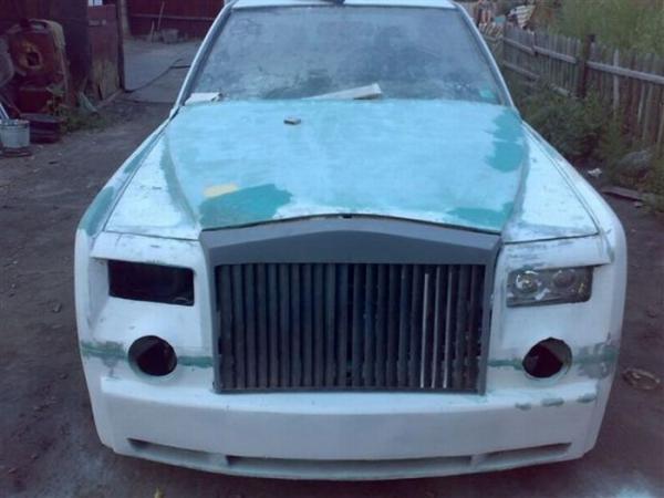 Обычный парень сделал Rolls-Royce из старого автомобиля  в своем гараже (ФОТО)