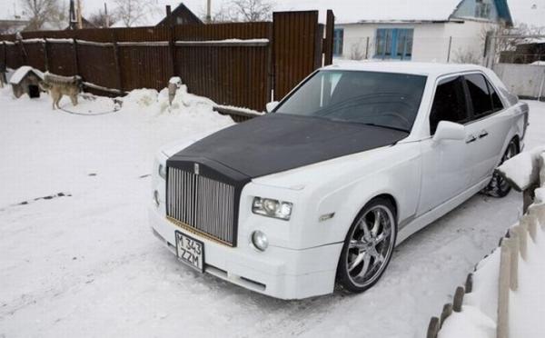 Обычный парень сделал Rolls-Royce из старого автомобиля  в своем гараже (ФОТО)