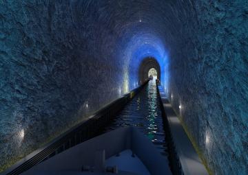 В Норвегии построят первый в мире туннель для кораблей (ФОТО)