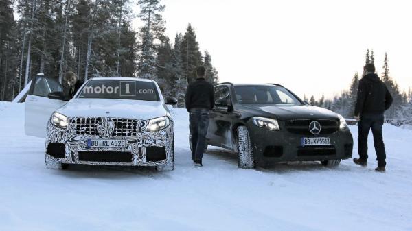 Mercedes GLC 63 готов к премьере (ФОТО)