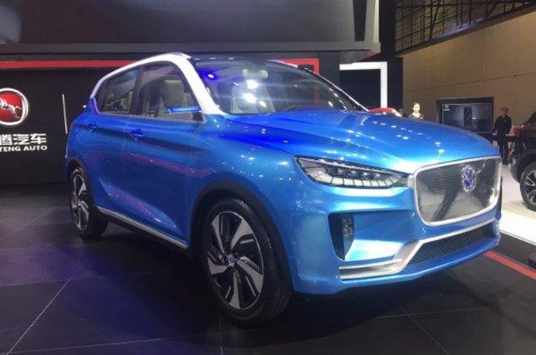 Китайцы выпустили копию электрокроссовера Jaguar I-Pace раньше оригинала (ФОТО)