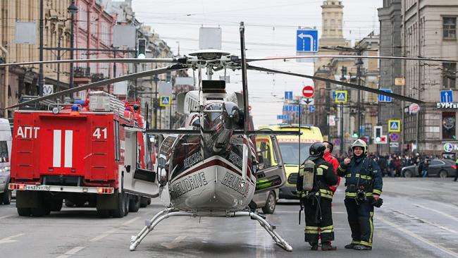 В Сети появились снимки бомбы, обезвреженной на станции метро в Санкт-Петербурге (ФОТО)