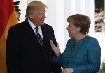 Трамп и Меркель договорились по Украине