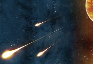 Ученые разработали карту метеоров Солнечной системы