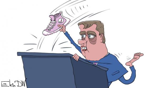 Навальный, Гитлер и Путин: свежие политические карикатуры от Сергея Елкина (ФОТО)