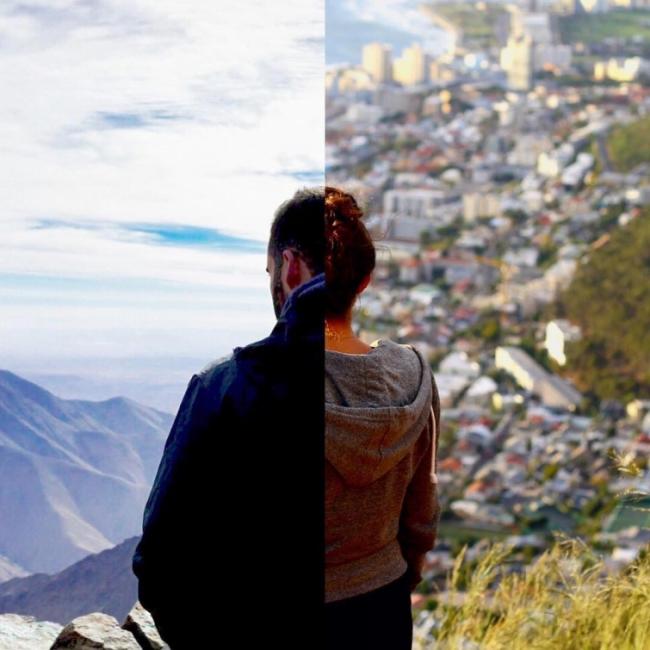 Две половинки одного целого: пара фотографов путешествует далеко друг от друга (ФОТО) 