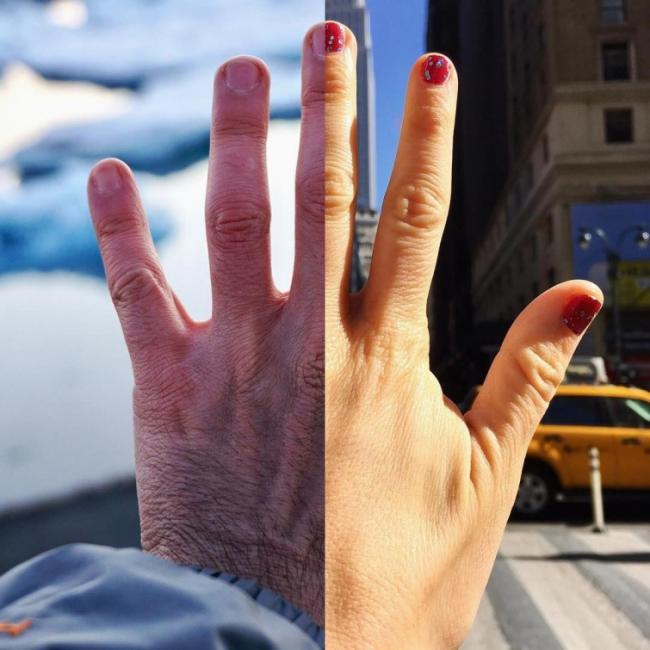 Две половинки одного целого: пара фотографов путешествует далеко друг от друга (ФОТО) 