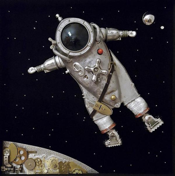 Фантастические стимпанк-скульптуры из мусора (ФОТО)