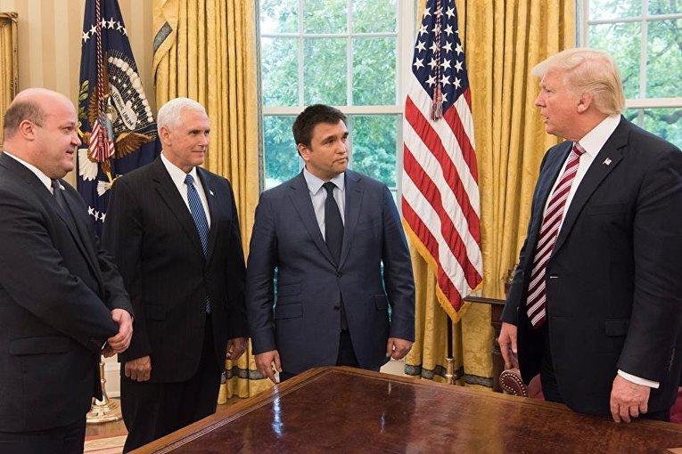 Павел Климкин встретился с Дональдом Трампом в Белом доме