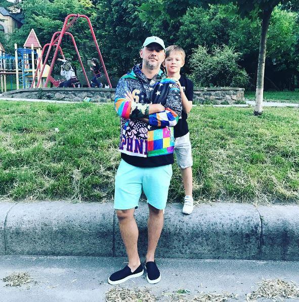 Потап опубликовал забавный снимок со своим сыном (ФОТО)