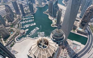 Невероятный Дубай — фото города с высоты (ФОТО)