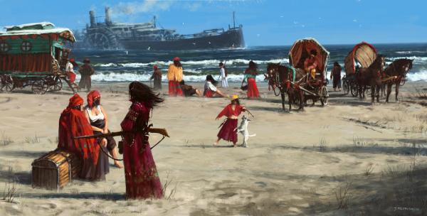 Альтернативный мир 20-х годов прошлого века в работах художника Якуба Розальски (ФОТО)