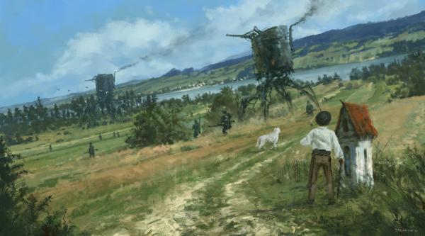 Альтернативный мир 20-х годов прошлого века в работах художника Якуба Розальски (ФОТО)