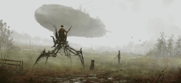 Альтернативный мир 20-х годов прошлого века в работах художника Якуба Розальски (ФОТО)