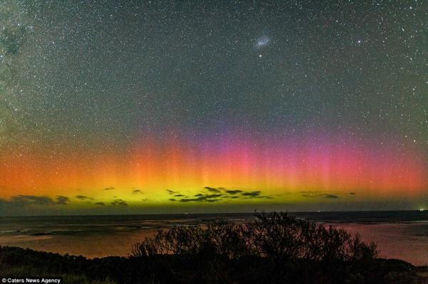 Невероятное зрелище: австралийское северное сияние (ФОТО)