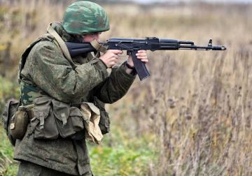 Российские пограничники устроили стрельбу на границе с Украиной