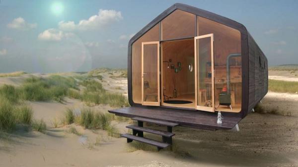 В Нидерландах построили дом из картона, который может простоять около сотни лет (ФОТО)