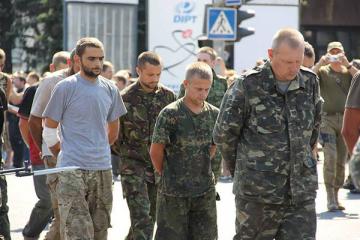 В СБУ назвали количество украинских пленных на Донбассе