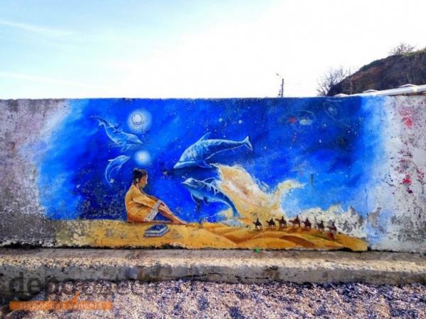 Как стены возле моря превратились в "зал славы" одесских мастеров граффити (ФОТО)
