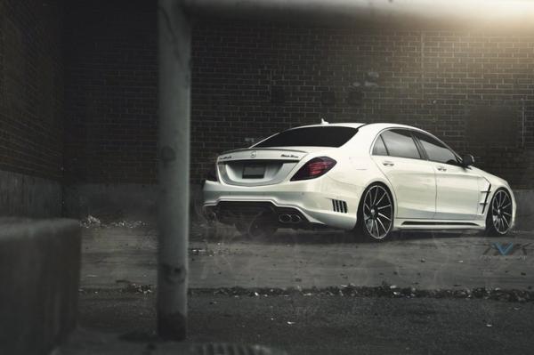 Эффектное преображение: Mercedes S-класса получил стильный обвес от дизайнеров из Японии