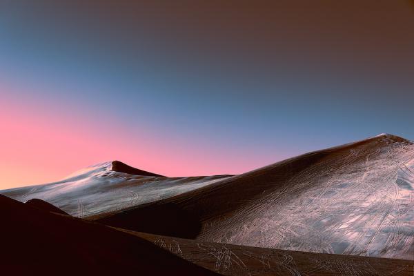 Зарево над пустыней: потрясающие пейзажи фотографа из Швейцарии (ФОТО)