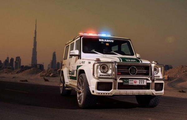 Как выглядит автопарк полиции Дубая (ФОТО)