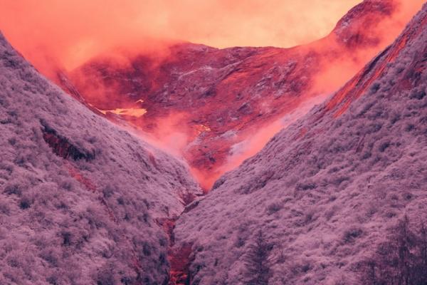 Красота Аляски в инфракрасных лучах (ФОТО)