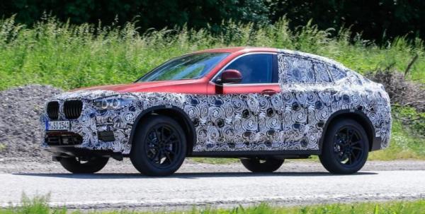 Обновленный кроссовер BMW X4 замечен во время тест-драйва (ФОТО)
