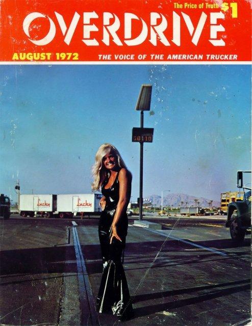 Актуальная классика: обложки календарей для дальнобойщиков в духе 70-х (ФОТО)