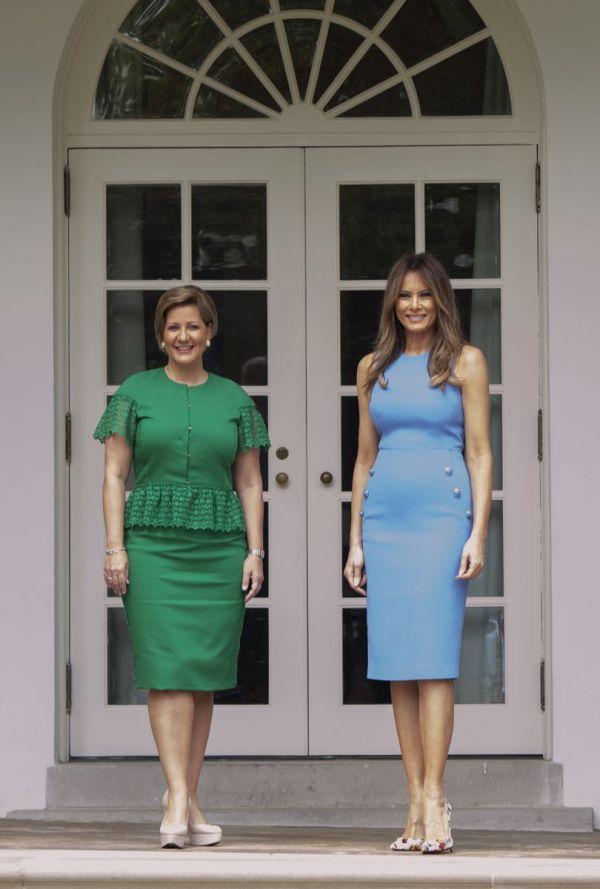 Икона стиля: Мелания Трамп блистает в платье от Michael Kors (ФОТО)