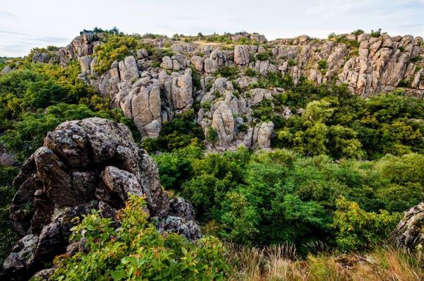 Природные красоты Украины: Актовский каньон в Николаевской области (ФОТО)