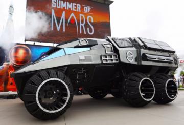 Агенство NASA разработало уникальный марсианский внедорожник (ВИДЕО)
